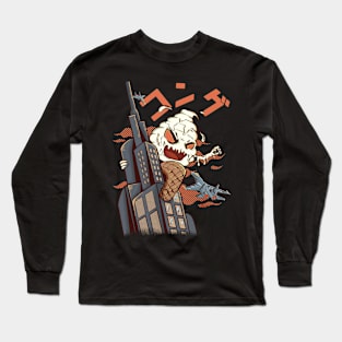 Kong ice cream monster kaiju Tees Long Sleeve T-Shirt